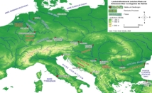 Karte IMPERIUM ROMANUM Landschaftselemente zwischen Rhein Schwarzes Meer, 
	              Chrystina Häuber, Franz Xaver Schütz