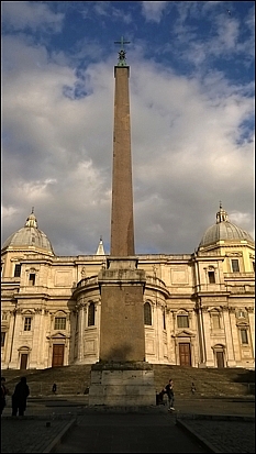 ROME,  Esquiline obelisk, S. Maria Maggiore, Photo by Franz Xaver Schütz, Chrystina Häuber