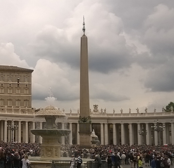 ROME,  Vatican Obelisk , Piazza di San Pietro , Photo by Franz Xaver Schütz, Chrystina Häuber
