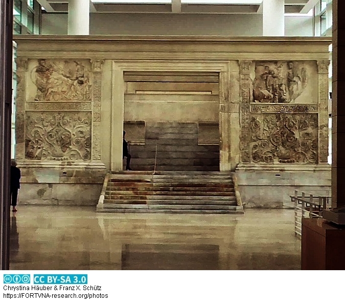 ARA PACIS AUGUSTAE Rom, Photo by Chrystina Häuber, Franz Xaver Schütz