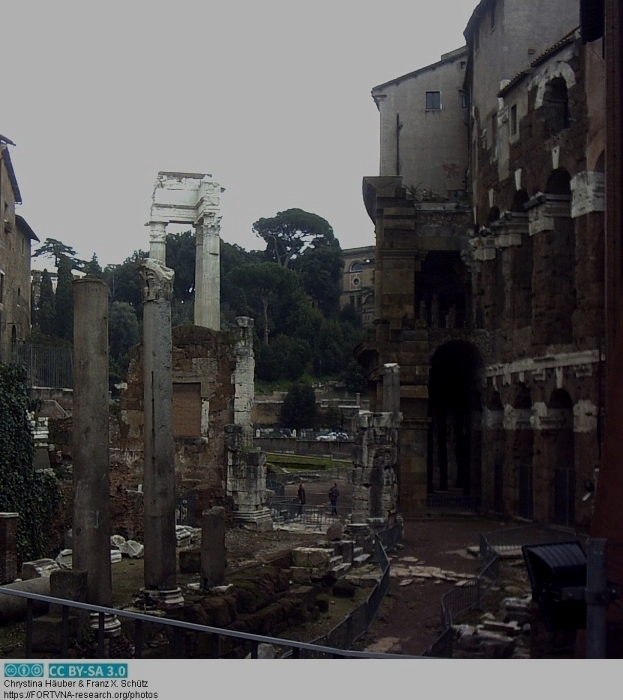 Apollo Sosianus Tempel Rom, Photo by Chrystina Häuber, Franz Xaver Schütz