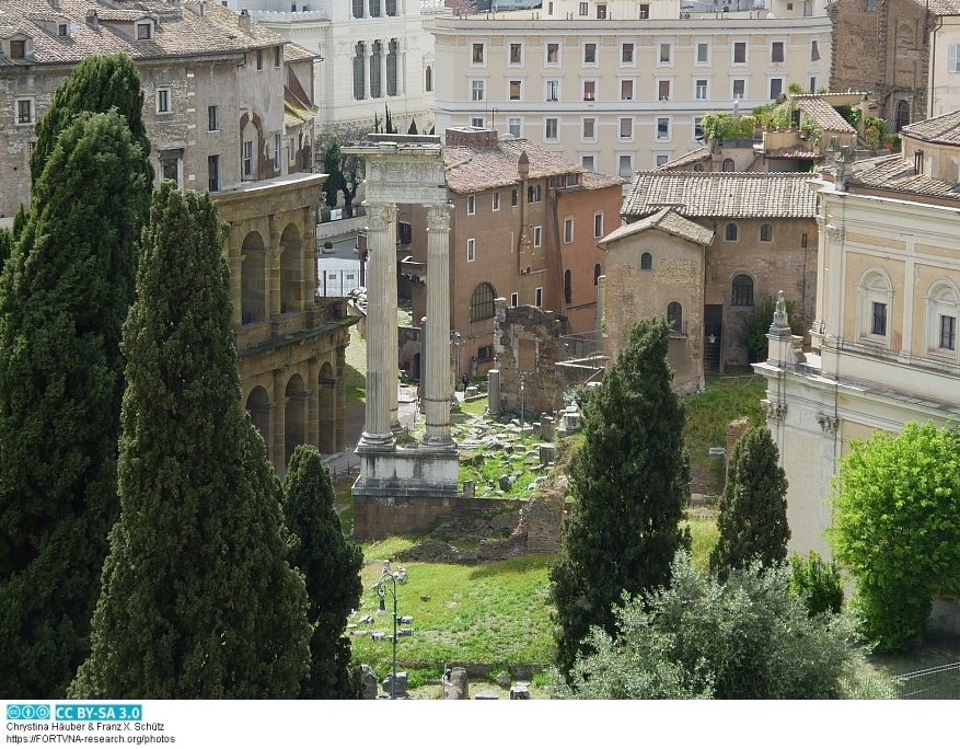 Apollo Sosianus Tempel Rom, Photo by Chrystina Häuber, Franz Xaver Schütz