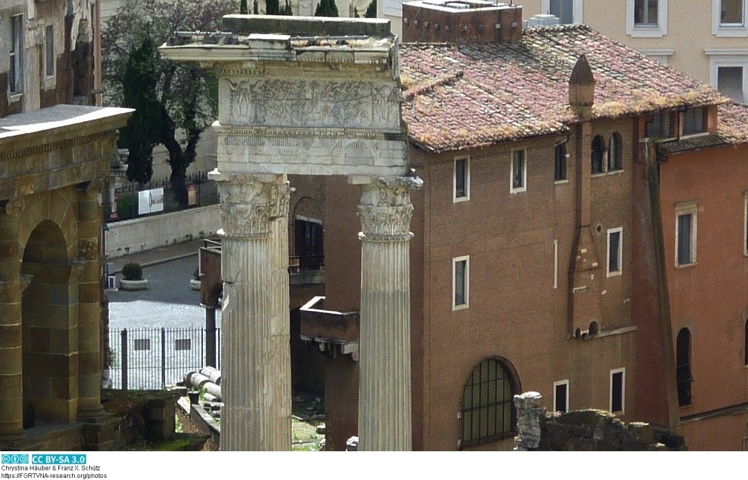 Apollo Sosianus Tempel Rom, Photo by Chrystina Häuber, Franz Xaver Schütz