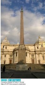 Esquilin Obelisk, Rom, Photo by Chrystina Häuber, Franz Xaver Schütz