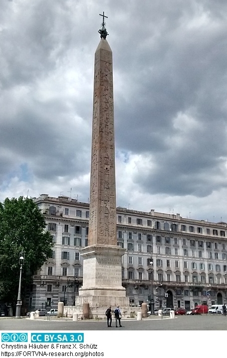 Obelisk Piazza di S. Giovanni in Laterano, Lateran obelisk, Rom, Photo by Chrystina Häuber, Franz Xaver Schütz