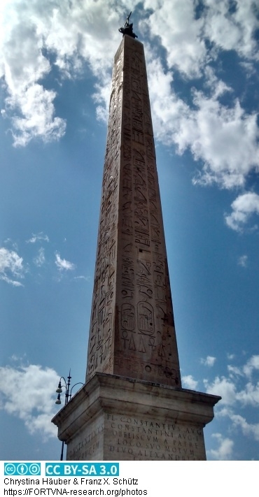 Obelisk Piazza di S. Giovanni in Laterano, Lateran obelisk, Rom, Photo by Chrystina Häuber, Franz Xaver Schütz