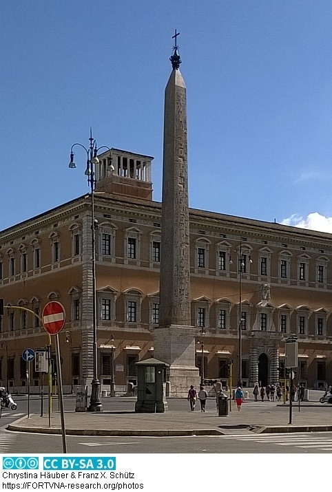 Obelisk Piazza di S. Giovanni in Laterano, Lateran obelisk, Rom, Photo by Chrystina Häuber, Franz Xaver Schütz