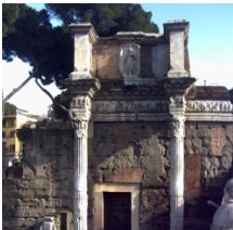 Le Colonnacce, Forum des Domitian, des Nerva, FORUM TRANSITORIUM, PIROUSTAE, Photo by Franz Xaver Schütz, Chrystina Häuber