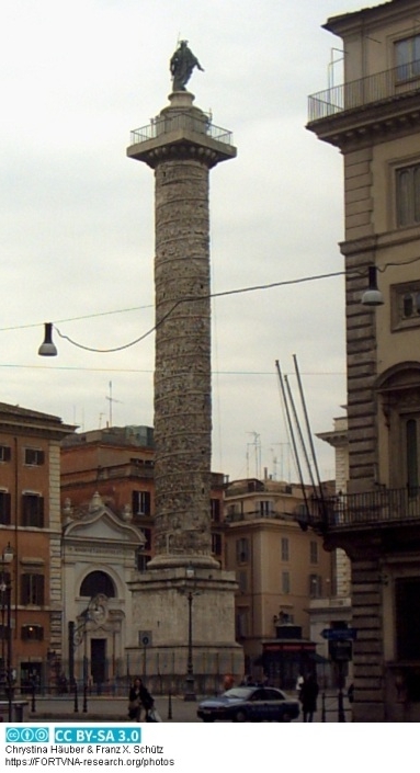 Marc Aurel Säule, Marc Aurel column, ROMA, Photo by Franz Xaver Schütz and Chrystina Häuber