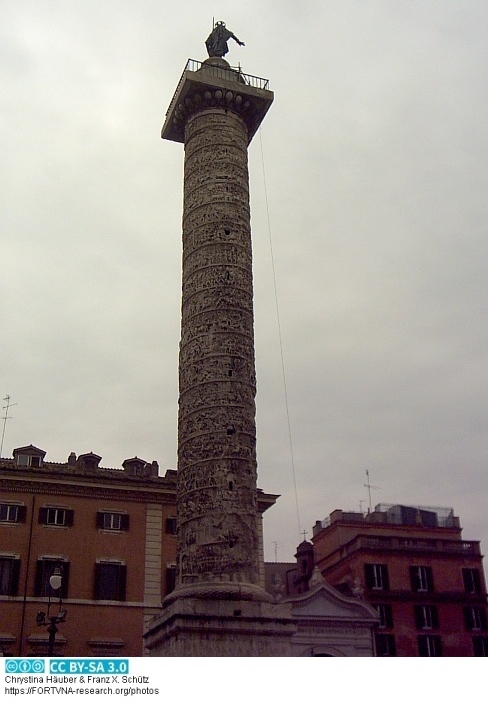 Marc Aurel Säule, Marc Aurel column, ROMA, Photo by Franz Xaver Schütz and Chrystina Häuber