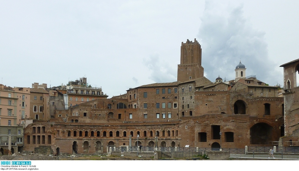 Mercati di Traiano, Rom, Photo by Franz Xaver Schütz, Chrystina Häuber