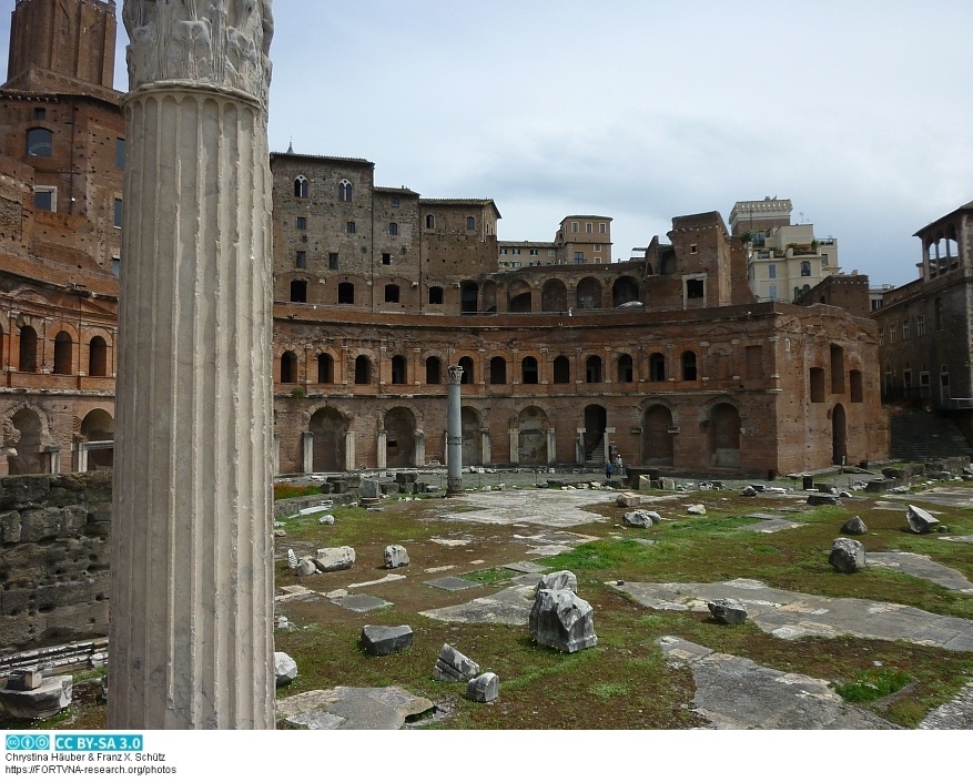 Mercati di Traiano, Rom, Photo by Franz Xaver Schütz, Chrystina Häuber