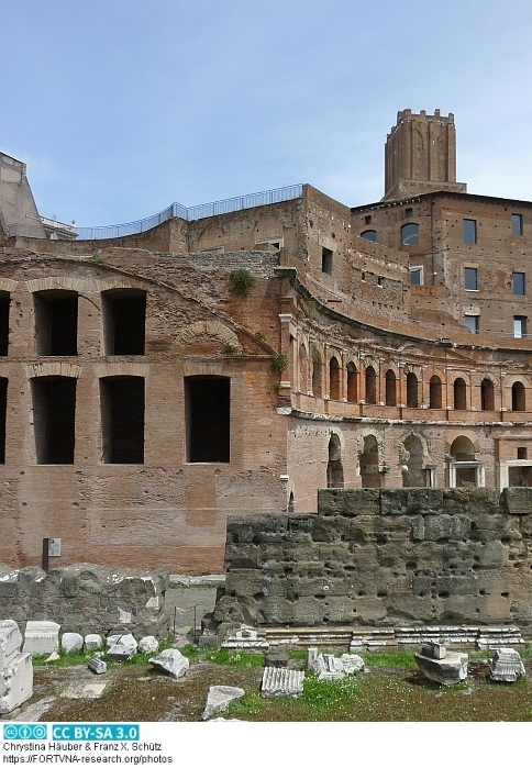 Mercati di Traiano, Rom, Photo by Franz Xaver Schütz, Chrystina Häuber