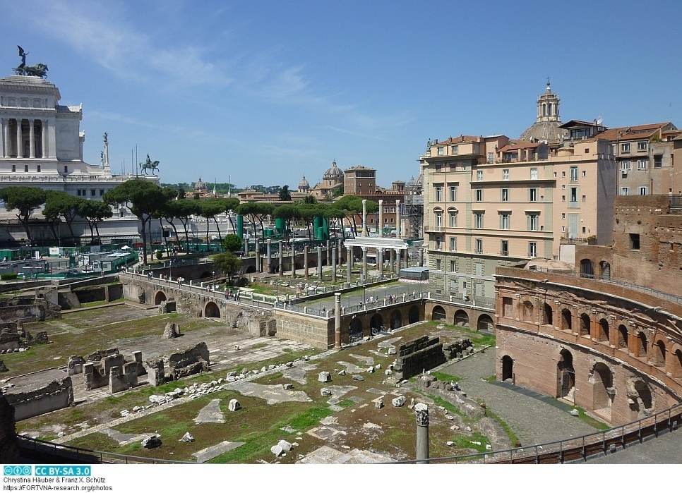 Mercati di Traiano, Rom, Photo by Franz Xaver Schütz, Chrystina Häuber