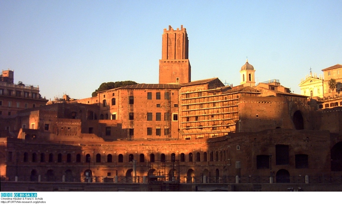 Mercati di Traiano, Rom, Photo by Franz Xaver Schütz, Chrystina Häuber