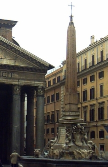 Obelisco Macuteo / Obeliscus Mahutaeus in Rom, Photo by Franz Xaver Schütz and Chrystina Häuber