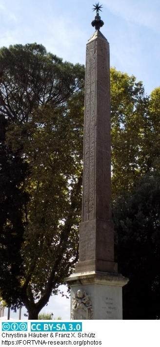 ROME, Der Antinous-Obelisk in Rom, Photo by Franz Xaver SCHÜTZ, Chrystina HÄUBER