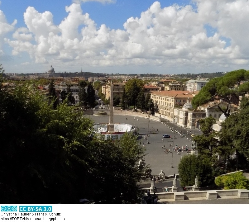 Ägyptischer Obelisk, Rom, Piazza del Popolo, Photos by Chrystina HÄUBER, Franz Xaver SCHÜTZ