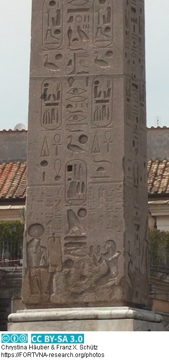Ägyptischer Obelisk, Rom, Piazza del Popolo, Photos by Chrystina HÄUBER, Franz Xaver SCHÜTZ