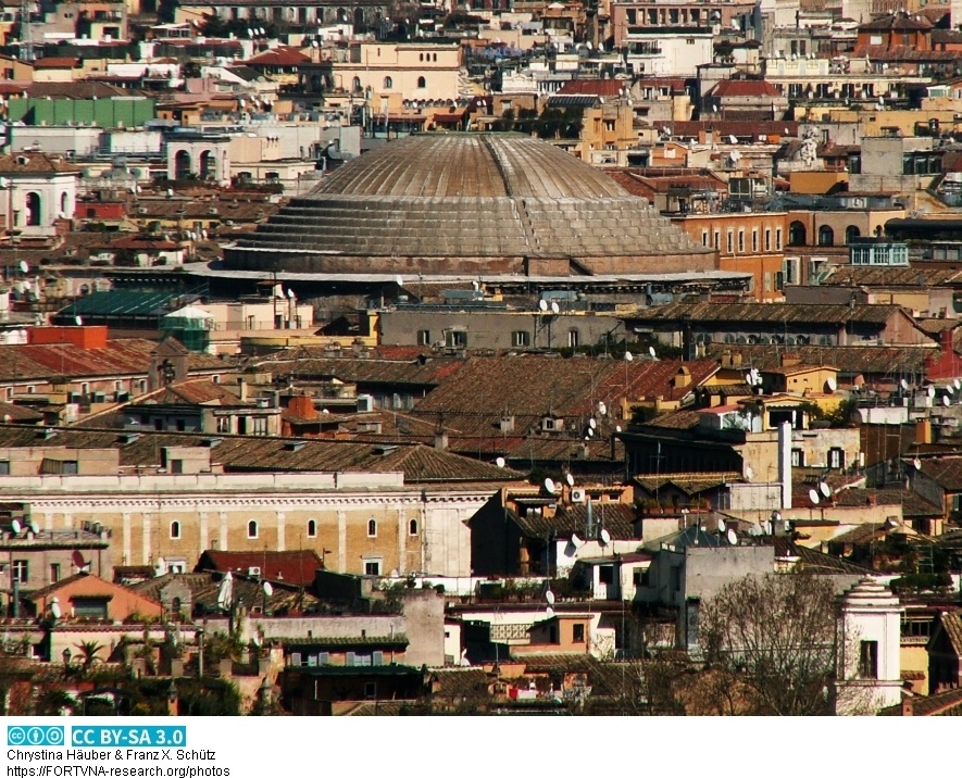 Pantheon, Rom, Kuppel, Photos by Chrystina Häuber, Franz Xaver Schütz