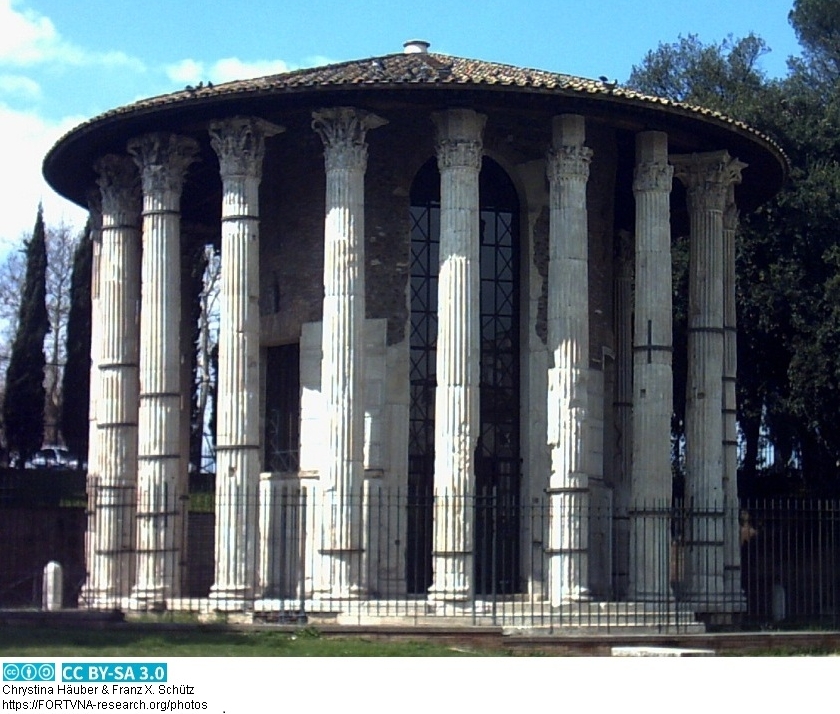 Rundtempel am Tiber, Round Temple, ROMA, Rom, Rome, Photos by Chrystina HÄUBER, Franz Xaver SCHÜTZ