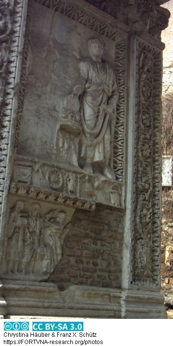 ROME, S. Giorgio in Velabro und ARCUS ARGENTARII in Rom, Photo by Franz Xaver SCHÜTZ, Chrystina HÄUBER