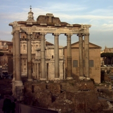 Saturn Tempel Rom, AEDES SATURNUS ROMA, Photo by Franz Xaver Schütz and Chrystina Häuber