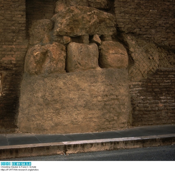 Servianische Stadtmauer Auditorium des Maecenas , Rom , Photo by Franz Xaver Schütz, Chrystina Häuber