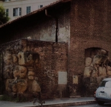 Servianische Stadtmauer Auditorium des Maecenas Rom, Photos by Franz Xaver SCHÜTZ, Chrystina HÄUBER