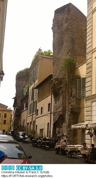 THERMAE AGRIPPAE, Via dell'arco della Ciambella, ROMA, Rom, Rome, Photos by Chrystina HÄUBER, Franz Xaver SCHÜTZ