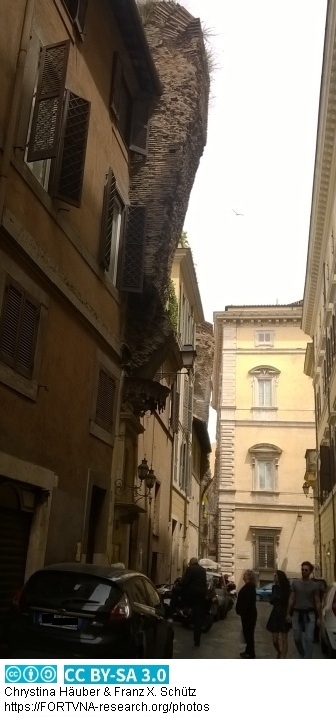 THERMAE AGRIPPAE, Via dell'arco della Ciambella, ROMA, Rom, Rome, Photos by Chrystina HÄUBER, Franz Xaver SCHÜTZ