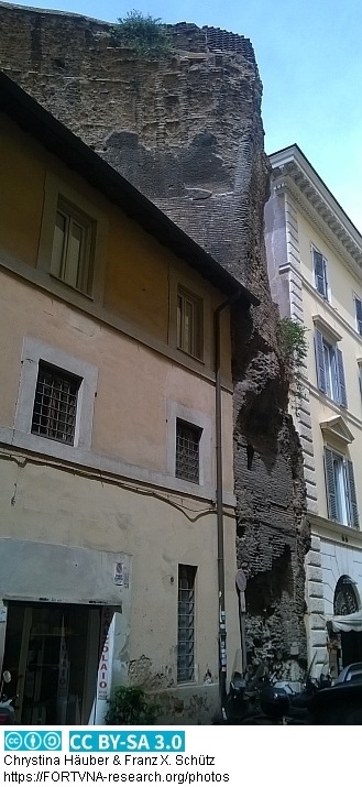 THERMAE AGRIPPAE, Via dell'arco della Ciambella, ROMA, Rom, Rome, Photos by Chrystina HÄUBER, Franz Xaver SCHÜTZ