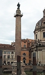 ROME, Column of TRAJAN, Basilica ULPIA, Trajanssäule, Photo by Franz Xaver SCHÜTZ, Chrystina HÄUBER