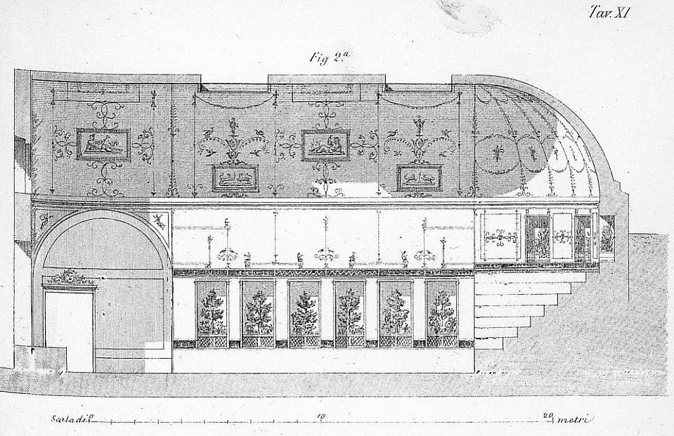 Ansicht Auditorium des Maecenas Rom 1
