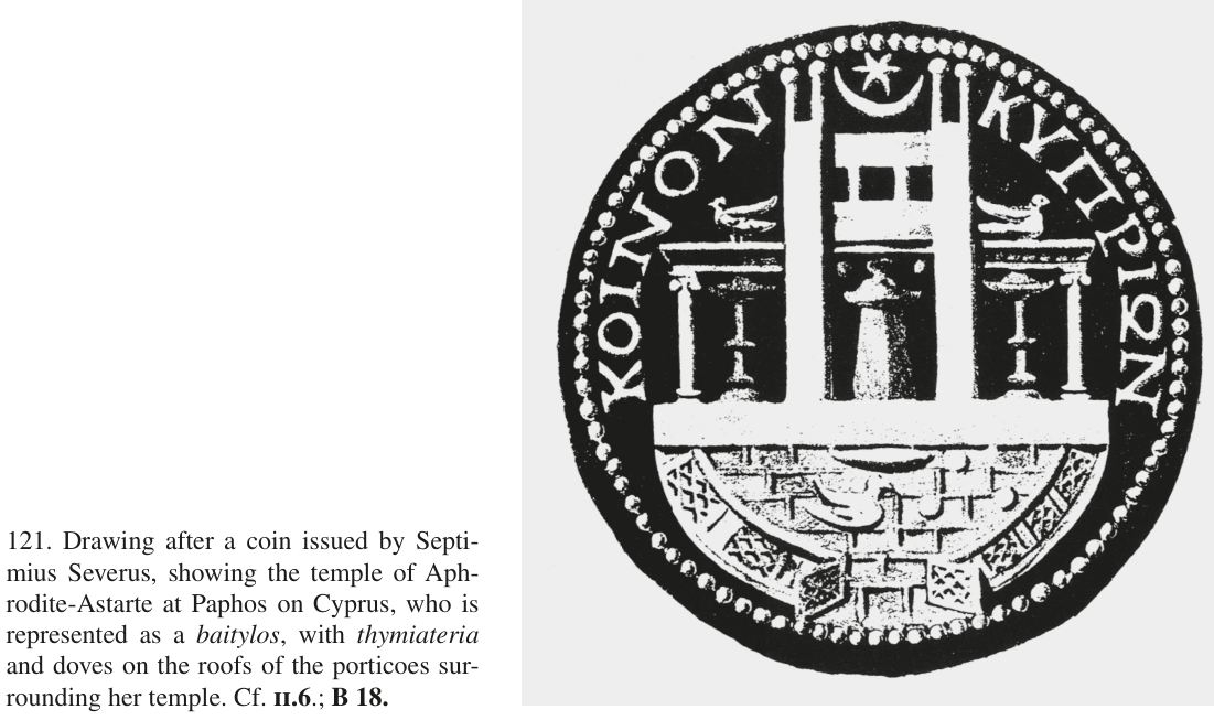 Aphrodite-Astarte coin Septimius Severus from HÄUBER 2014